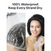 Aquior Gorro de ducha desechable, 100 gorras de baño, grandes,