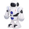 Electric Robot Toys Cooling Light Swing Arms Legs Dancing Robot