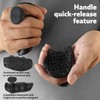 Workout Grips,HMNXG Ergonomic Rubber Hand Protector Gloves for Weight Lifting,