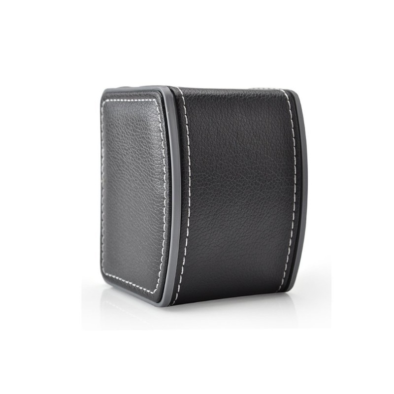 HUNGER PU Leather Single Bracelet Bangle Jewelry Watch Gift Box