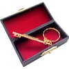 Sunrise Sound House sanraizusaundohausu Miniature Musical Instrument Metal Flute 5.5 cm