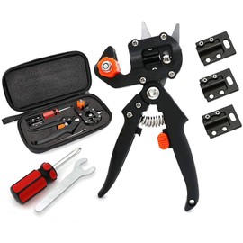 LEADSTAR 2-in-1 Garden Fruit Tree Grafting Scissors, Grafting Scissors, Ratchet Scissors Set, Garden Fruit Tree Grafting Scissors Grafting Scissors Fruit Trees Grafting Cutting Tool