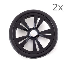 Andersen Replacement Wheels for Shopping Trolley, Suitable for Royal, Scala, Unus, Alu Star, Tura, Ball Bearings or Slide Bearings