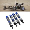4PCS RC Shock Absorbers for 1/10 RC Cars, Aluminum Alloy