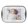 Motorola WiFi 3.5 Inch Video Baby Monitor Connect, Silver, Two