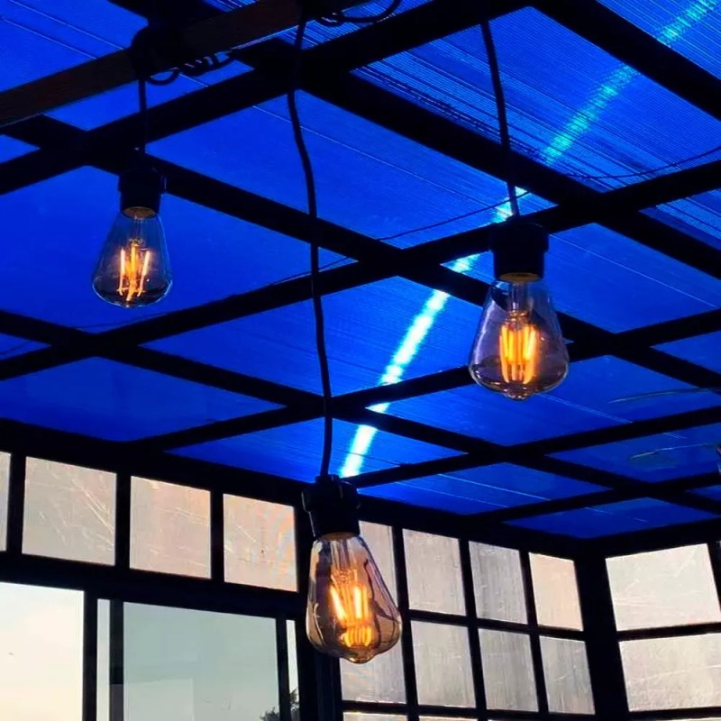 Megaluz 5 Focos Vintage 4w Ahorrador Luz Led Calida Edison