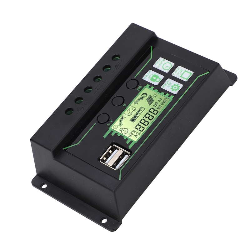 Solar Charge Controller 20A 2 USB Output PWM Control 3