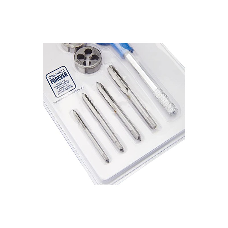 Silverline Tap & Die Set Metric 10pce (MS53)