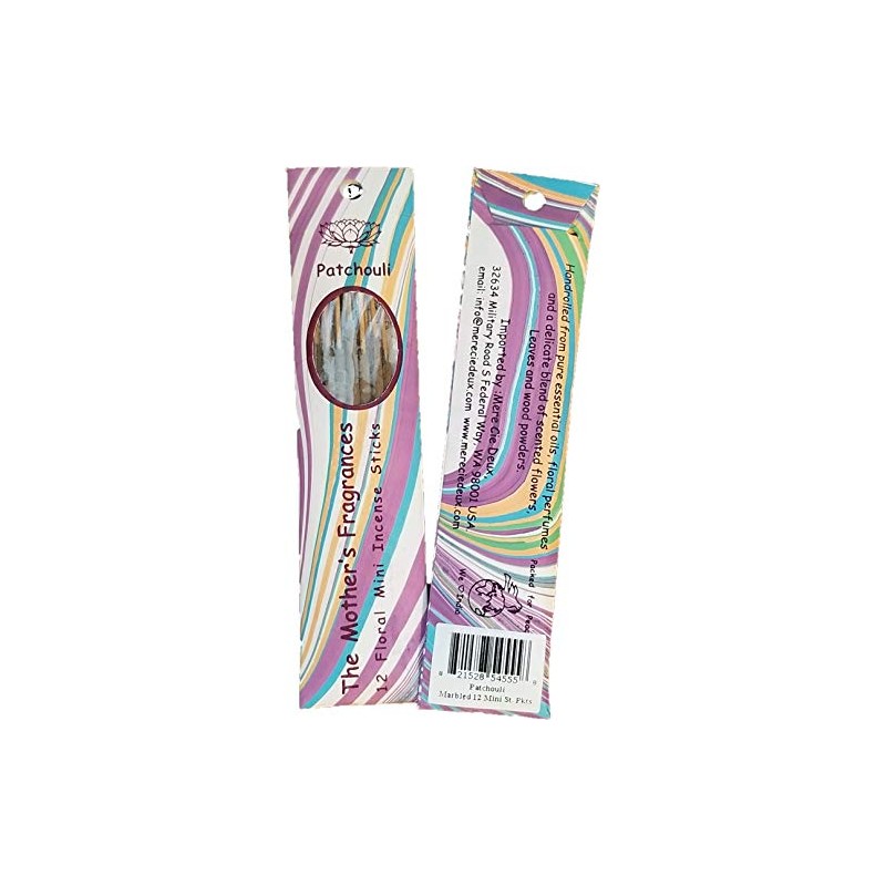Mother's Fragrances - Natural Mini Sticks - 12 Sticks -