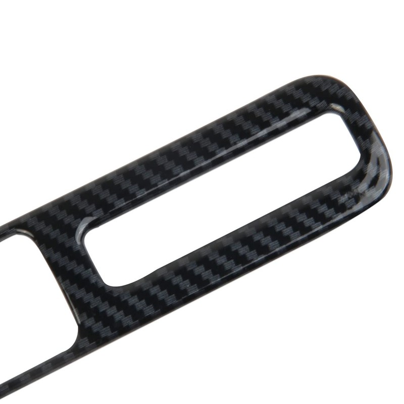 Fewshaw Carbon Fiber Side Console Headlight Switch Panel Cover Trim