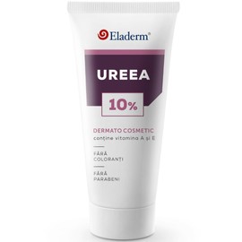 Eladerm Urea Cream 10% 100 ml Urea Cream, Keratosis, Psoriasis, Skin Irritation, Dermatitis, Itching, Repairs Dry and Cracked Skin, Psoriasis Help Remove Scars, Effective Foot Cream