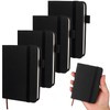 BANBAN 4 Pcs Leather Pocket Notebook A7 Note Book Pocket