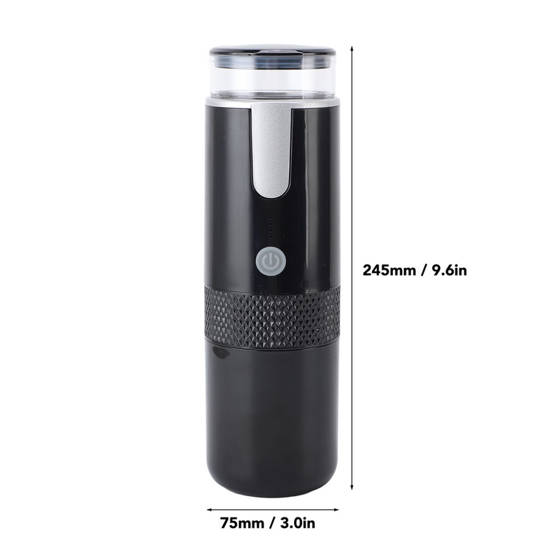 Portable Coffee Machine for Coffee Capsules Ground Coffee USB Rechargeable