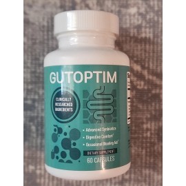 Gutoptim Advanced Gut Health Pills to Support Digestion & Bloating 60ct, New