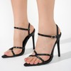 Emylee Cape Robbin Strappy Heels - Slingback Sandal Heels -