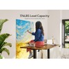 Claiks Electric Standing Desk, Adjustable Height Stand up Desk, 24x48
