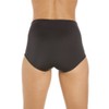 Camille Womens Two Pack Smooth High Waist Black Control Briefs