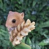 Vivid Arts Harvest Mouse on Wheat Highly Detailed Home Garden