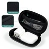 Miloocul EVA Ellipsoid Wired Earbud Case Headphone Storage Bag in-Ear