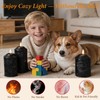 KiimLaa Black Flameless Candles with Remote & Timer, Real Wax