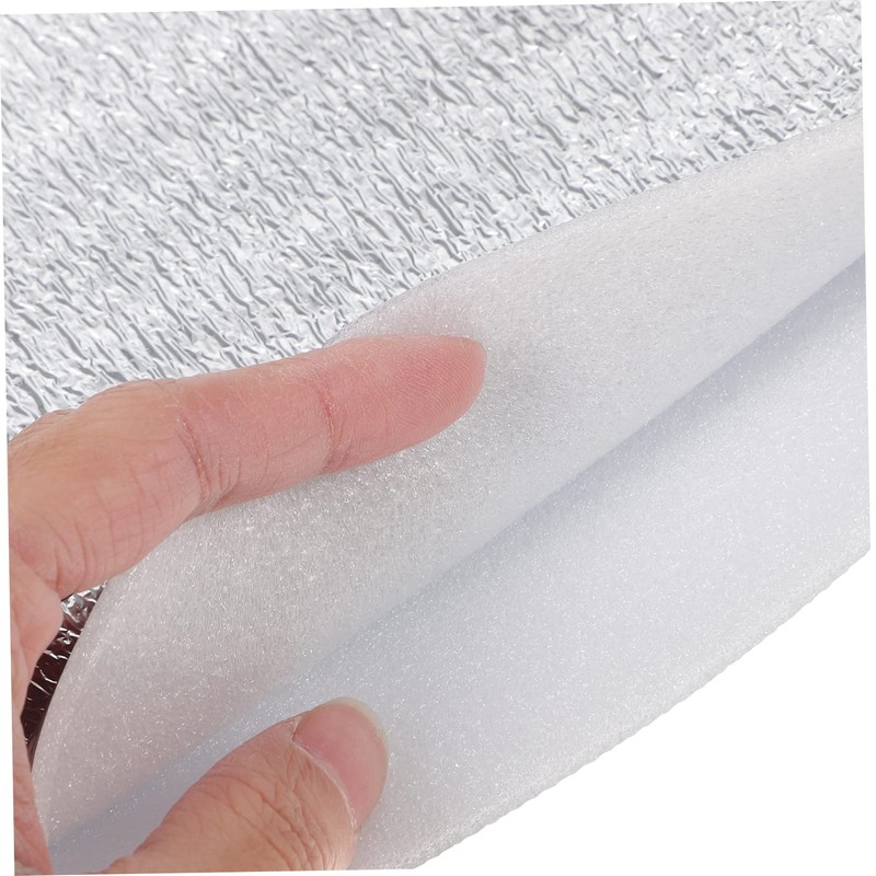VICASKY 50pcs Aluminum Foil Insulation Bag Disposable Thermal Pouch for