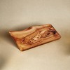 Chopping board, herb board, breakfast board made of olive wood
