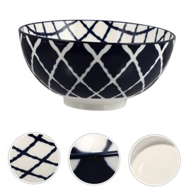 Mikinona Elegant Japanese Ramen Bowl Ceramic Rice Bowl Salad Perfect for Hotels Restaurants