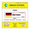 Lingui-Sticks Language Learning Stickers - Educational Stickers to Learn German