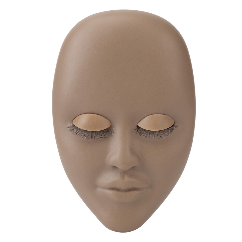 3pcs Eyelash Mannequin Head Lash Extension Training Practice Head with