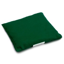 Cherry Stone Cushion 12 x 12 cm Green | Heat Cushion & Cold Cushion | Grain Cushion with Cherry Stones