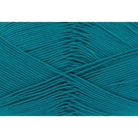 King Cole 1262414 Giza Cotton 4Ply Teal Yarn - 158M, 50g