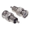 KAUMO BNC Male to RCA Male Conversion Plug (Pack of