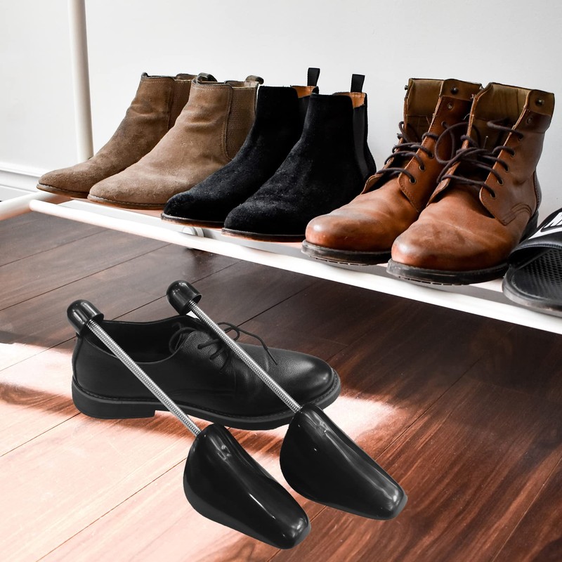 WAJJ 10 Pairs Practical Adjustable Length Men Shoe Tree Stretcher