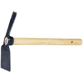 Siena Garden Mini Hoe 1 Prong 450 mm for Raised Beds Cultivator Hoe Garden Hoe Patio