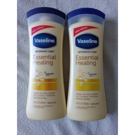 Vaseline 2 Vaseline Essential Healing Body Lotion 10 Fl.oz Ea Old Formula Non Greasy !