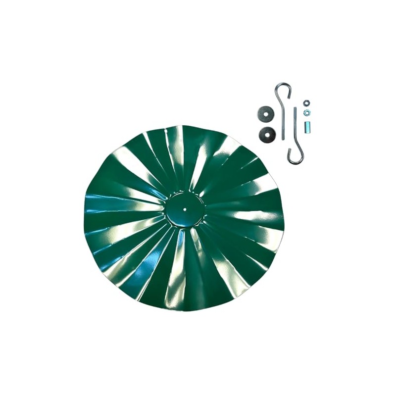 Erva SB5 Hanging Disk Baffle, Green, 22.5-Inch