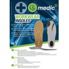 CS MEDIC , Unisex Adult Orthotic Insoles - brown, size: