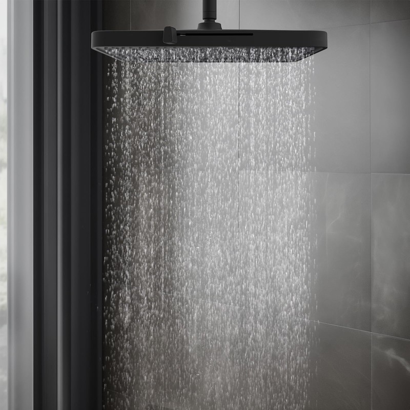 Hibbent 5 Spray Modes Shower Head, 13'' High Pressure Rain