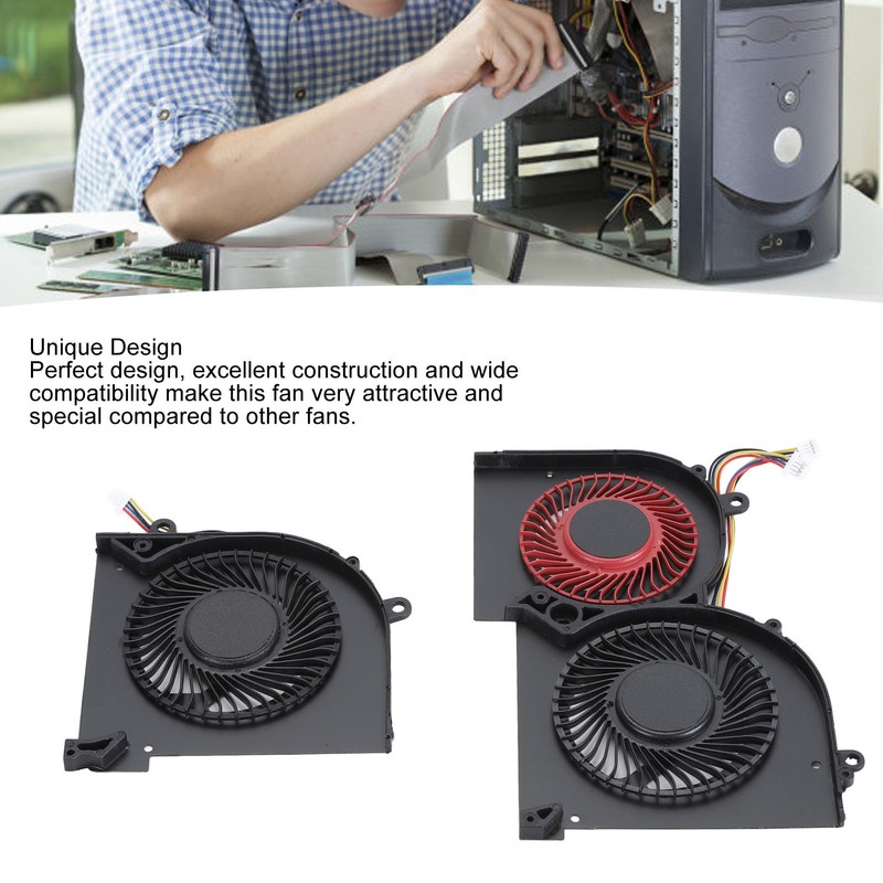 Laptop Cooling Fan for MSI Replacement Low Noise Efficient Cooling