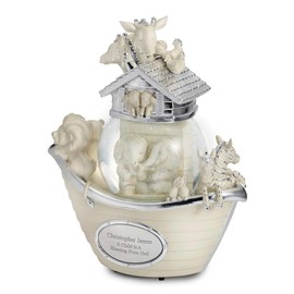 Noah’s Ark Musical Snow Globe (Free Customization) - Things Remembered