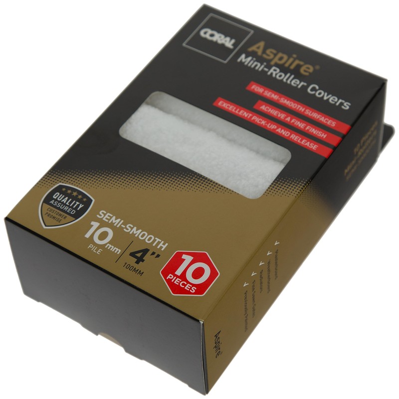 Coral 41871 Aspire 4 inch 10 Piece Pack Paint Mini