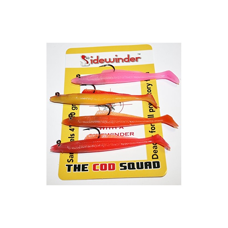 Sidewinder The Cod Squad Sandeels 10 gram 4"