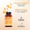 Crcuma Orgnica Pimienta Negra 180 Caps Veganas Seremony Sin Sabor