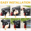 Car Trunk Tailgate Flag Pole Holder and Antenna Mount Bracket