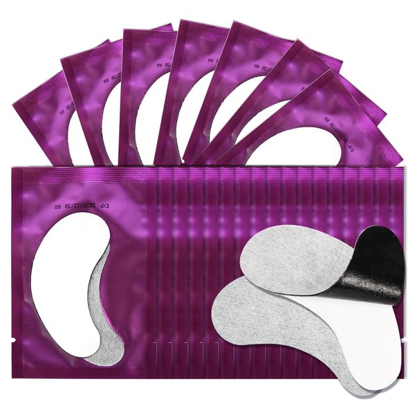Lunamoon UV Eye Pads for Eyelash Extension, Double 2-in-1 Eyelash