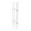 2 Sets Vines Climbing Support Balcony Outdoor Steel Pipe Plant