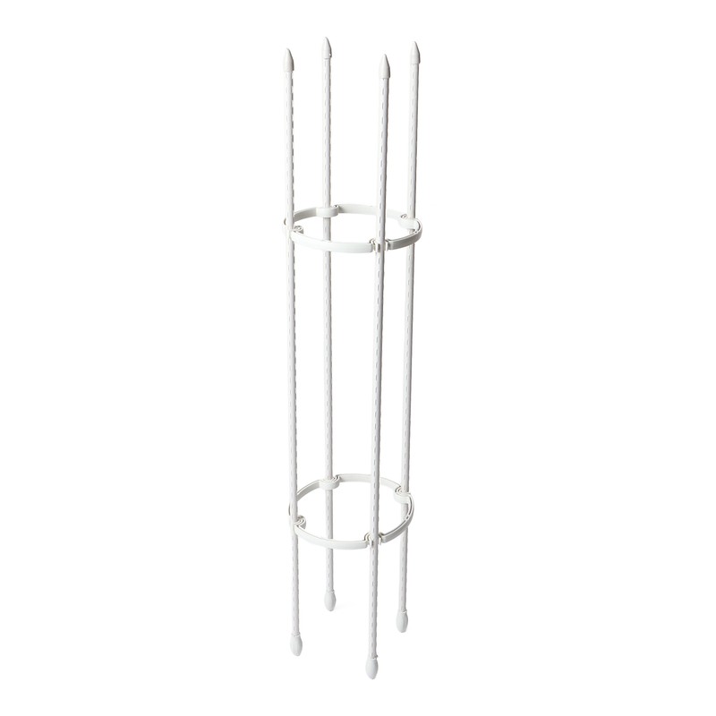2 Sets Vines Climbing Support Balcony Outdoor Steel Pipe Plant
