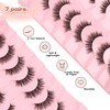Lashes False Eyelashes 13MM Wispy Lashes Pack Fluffy Lash Strip