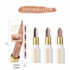 Eye Shadow Stick 2 Pieces Glitter Eyeshadow Stick, Double Colour
