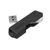 Lexar JumpDrive TwistTurn2 64GB USB 2.0 Flash Drive, Black (LJDTT2-64GABNABK)